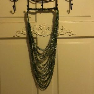 Handmade crochet necklace